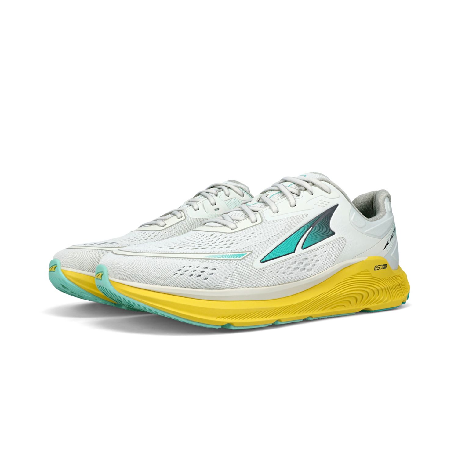 Altra Paradigm 6 Men's Road Running Shoes Grey / Yellow | South Africa-30914659